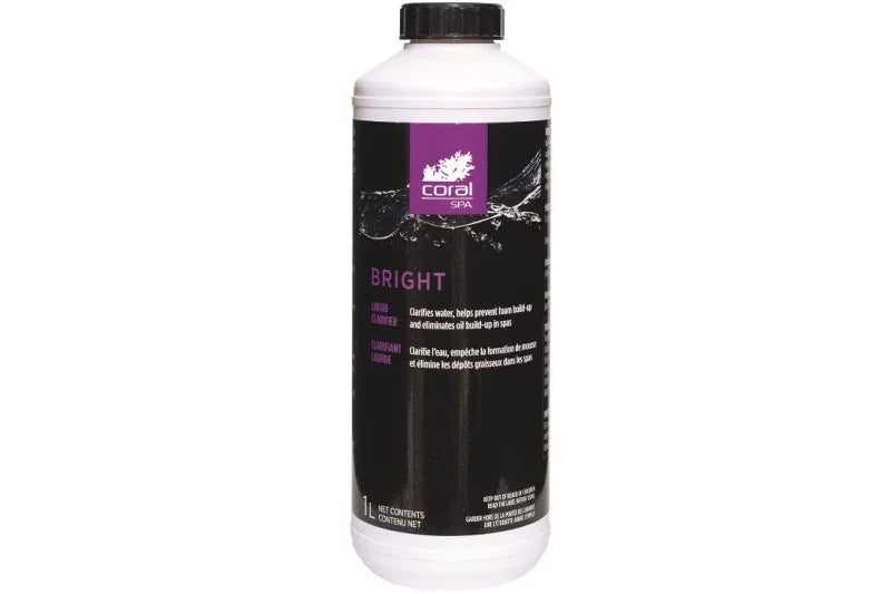 CORAL BRIGHT/CLARIFIANT LIQUIDE 1 L - Piscines Geyser