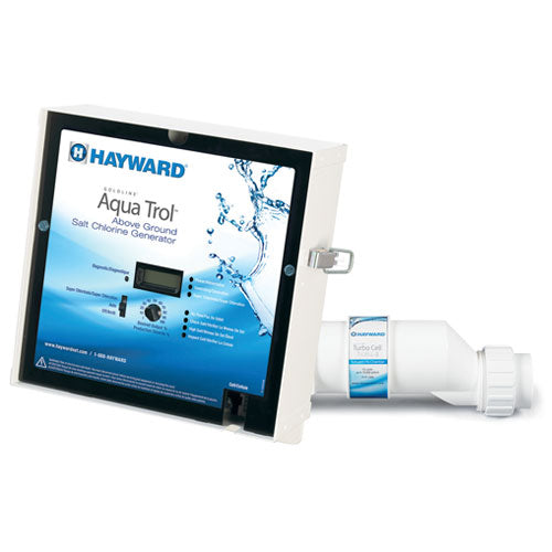 Système au sel Hayward AquaTrol pour piscine hors terre avec raccord de retour - AQ-TROL-RJ-CUL