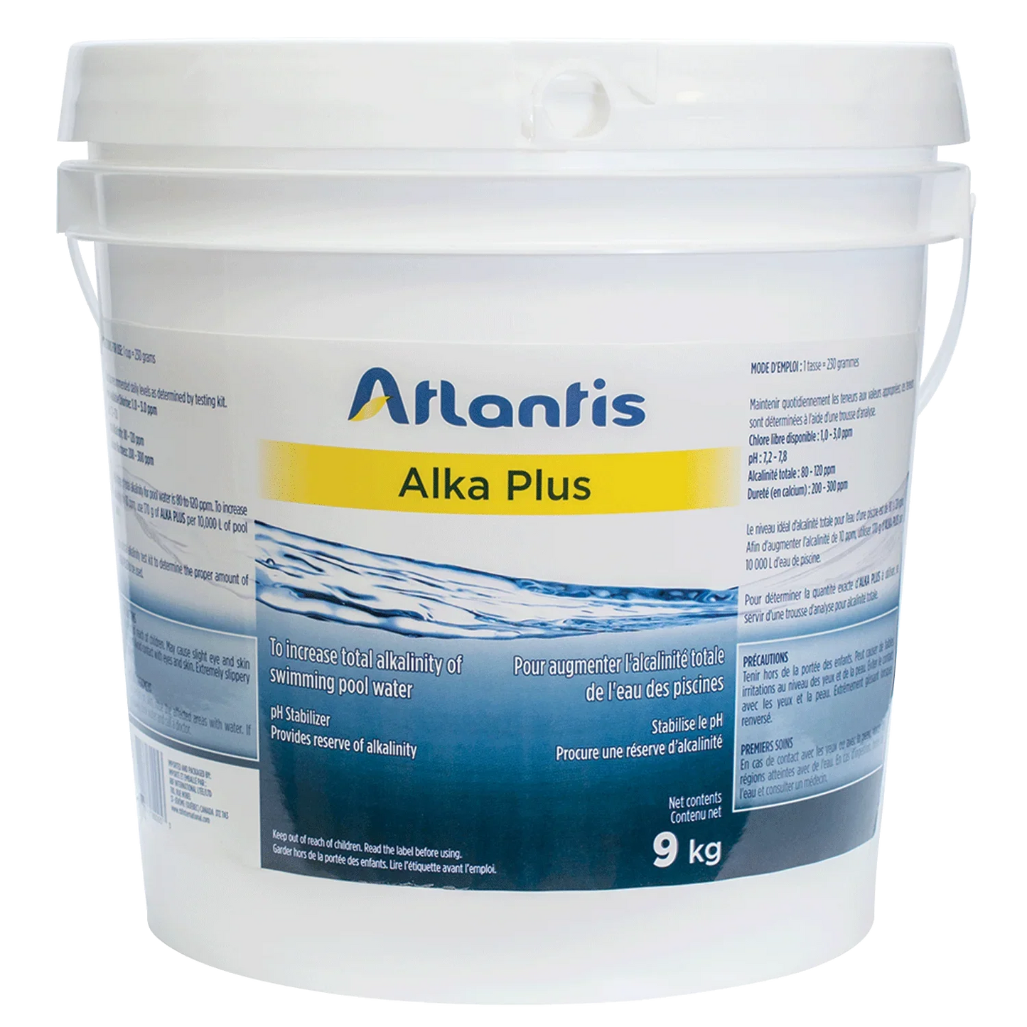 ATLANTIS ALKA + 9 KG - Piscines Geyser
