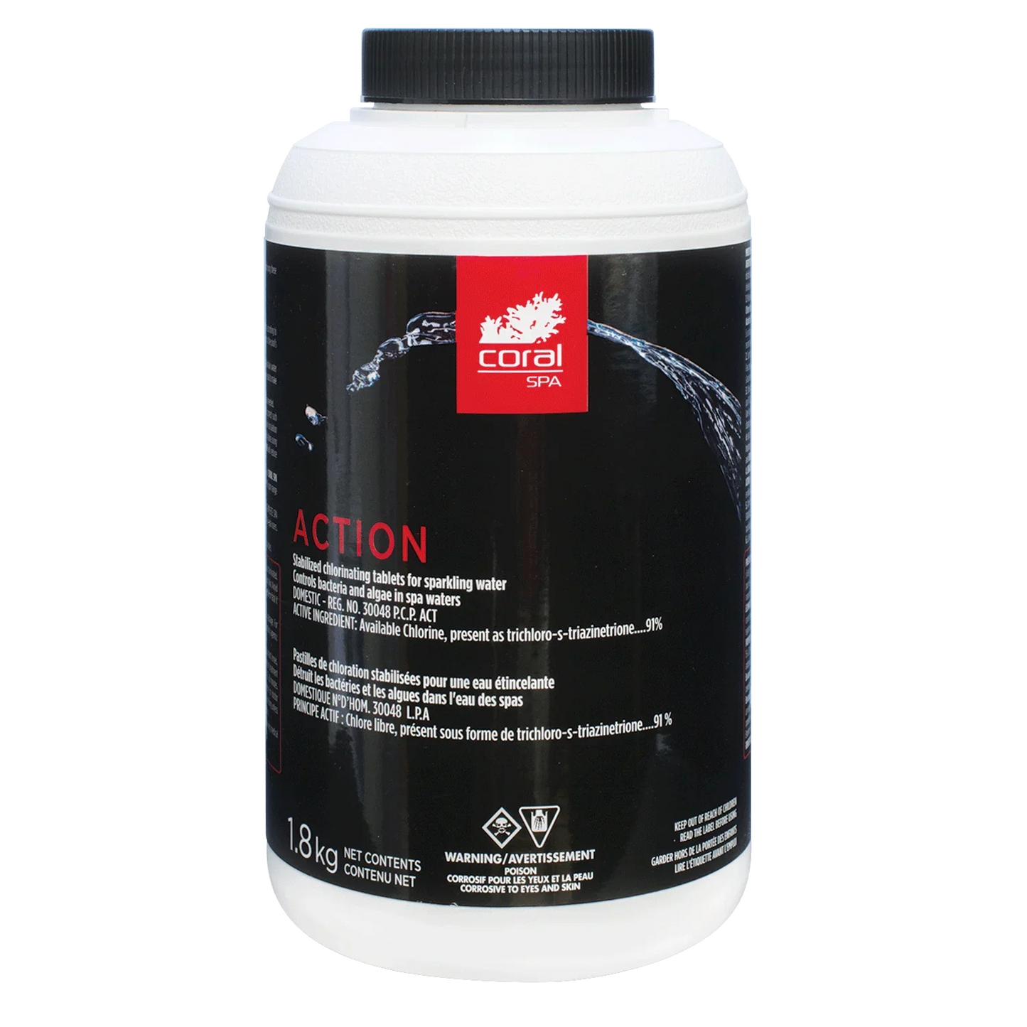 CORAL ACTION 1.8 KG - Piscines Geyser