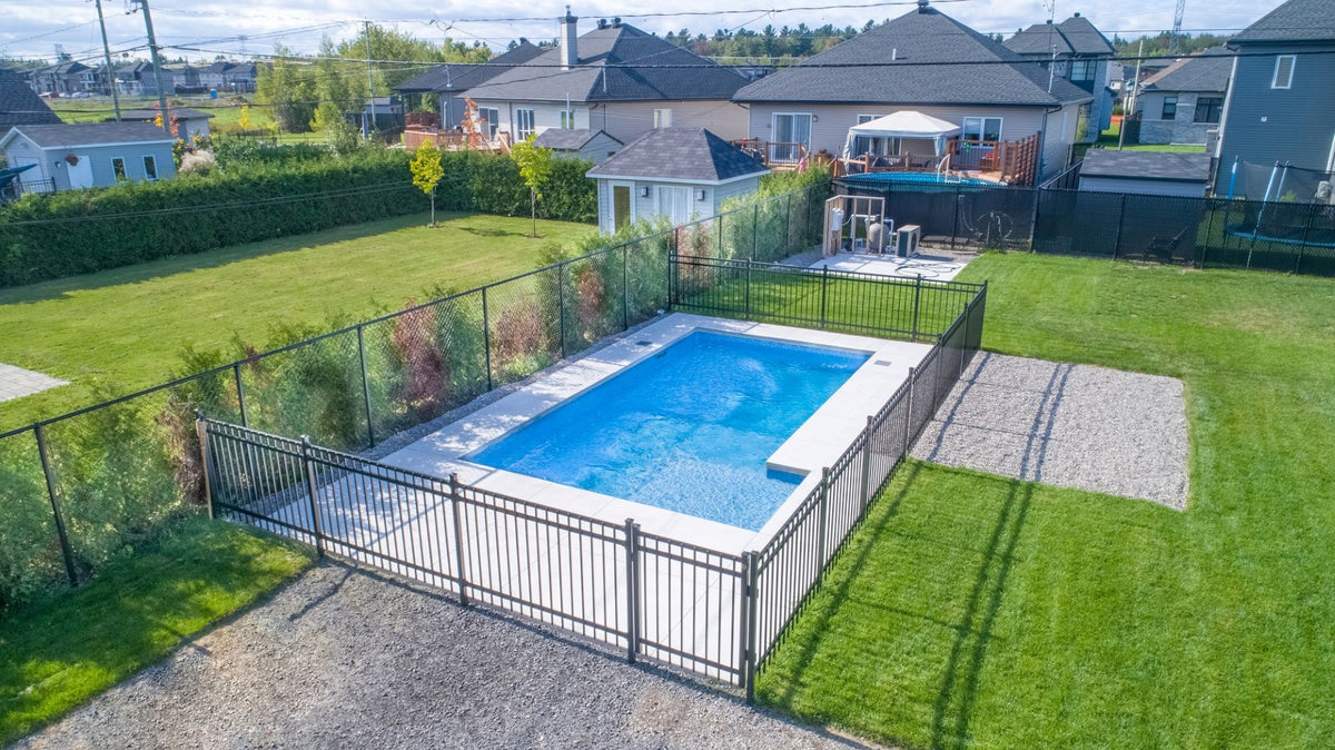 Toile de piscine creusée Wavy tiles - vue 3