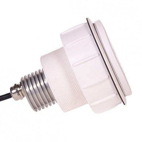 Embase Plug in Pool CCEI installée dans la paroi d'une piscine