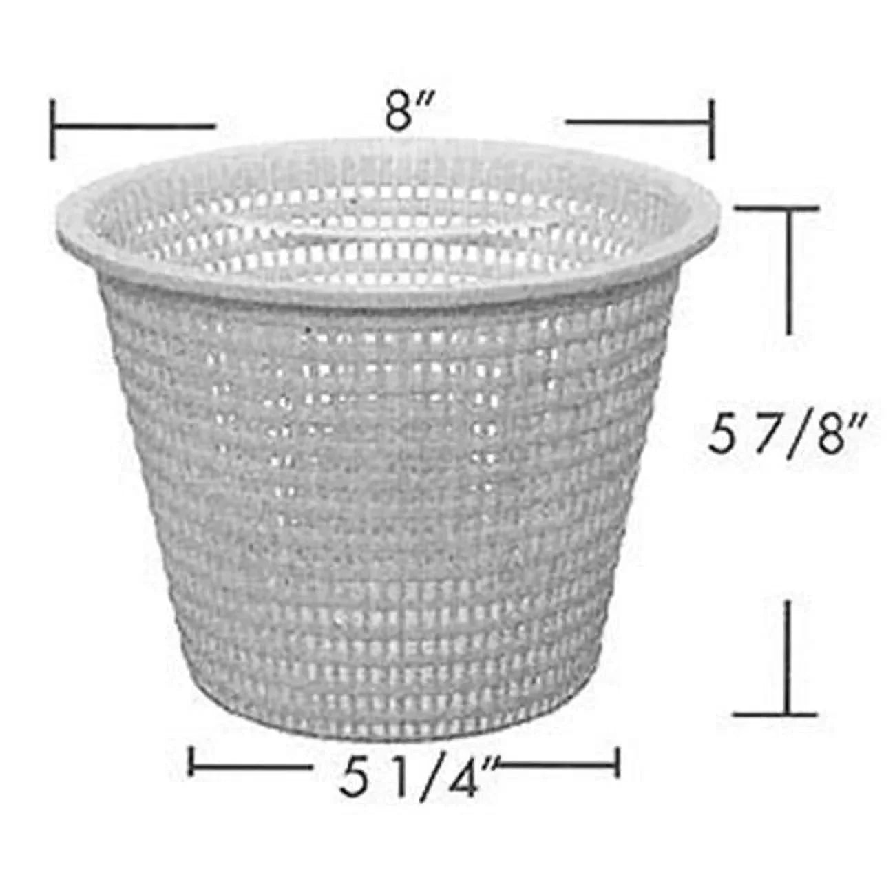 PANIER D'ÉCUMEUR EN PLASTIQUE AQUA-GENIE B-191 - Piscines Geyser