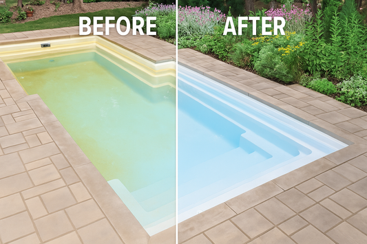 Pourquoi ma piscine en fibre de verre a-t-elle des taches jaunes ? Causes, solutions et prévention