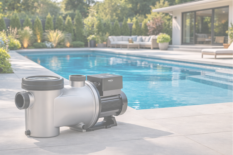 Pompe de piscine à vitesse variable – économie d'énergie