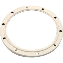 Bride de piscine ronde en plastique beige avec trous de fixation, pièce détachée piscine