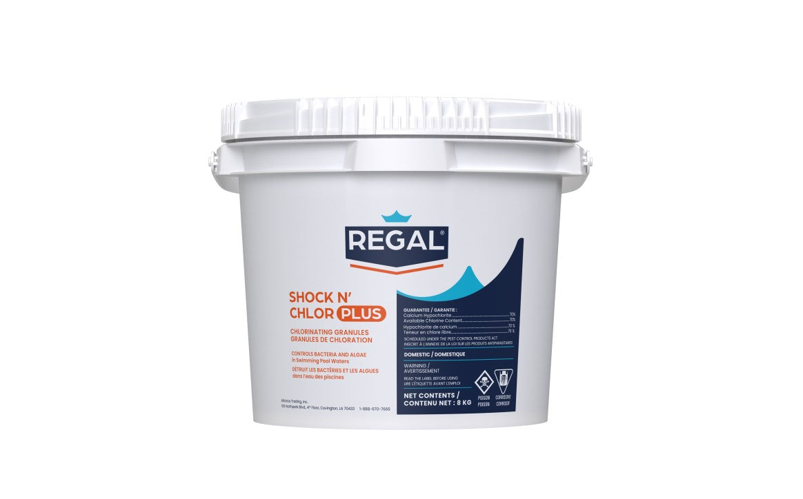 Regal Shock N' Chlor Plus – Traitement choc au chlore avec algicide intégré (454 g à 18 kg) - vue 4
