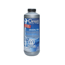 Bouteille de nettoyant concentré Onyx Krystal Cell pour électrolyseur au sel de piscine, 1L.