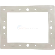 Joint d’étanchéité rectangulaire blanc pour skimmer de piscine, plusieurs trous de fixation