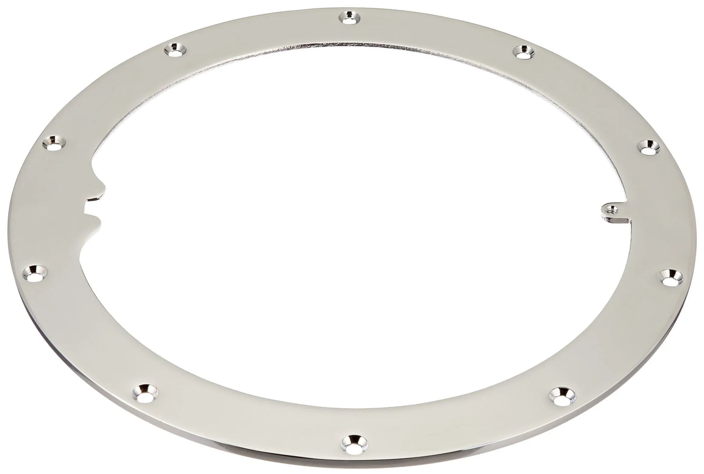 Bague de serrage inox pour projecteur de piscine, accessoire de montage rond avec trous de fixation