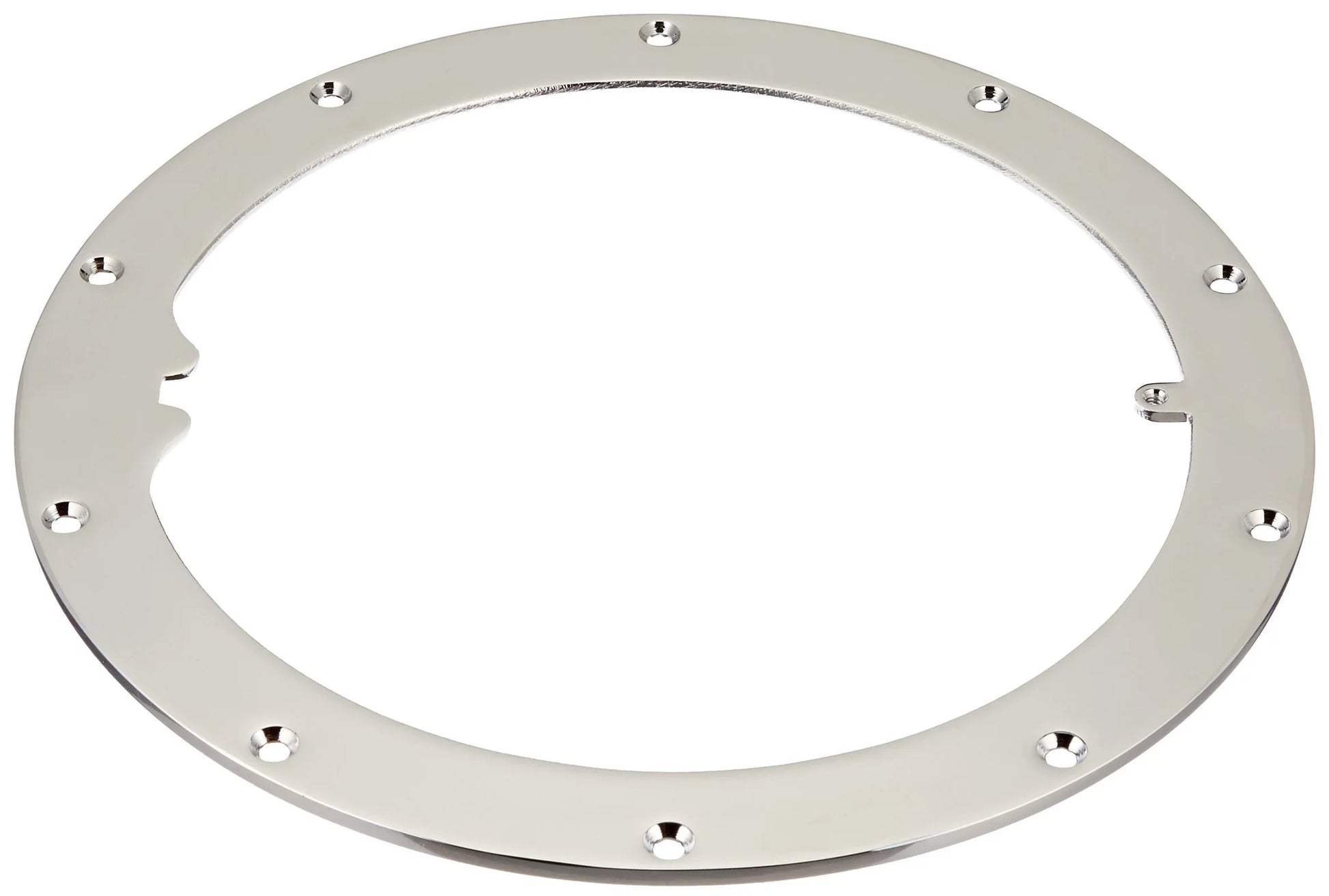 Bague de serrage inox pour projecteur de piscine, accessoire de montage rond avec trous de fixation