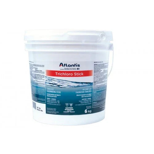 ATLANTIS TRICHLORO STICK 6 KG - Piscines Geyser