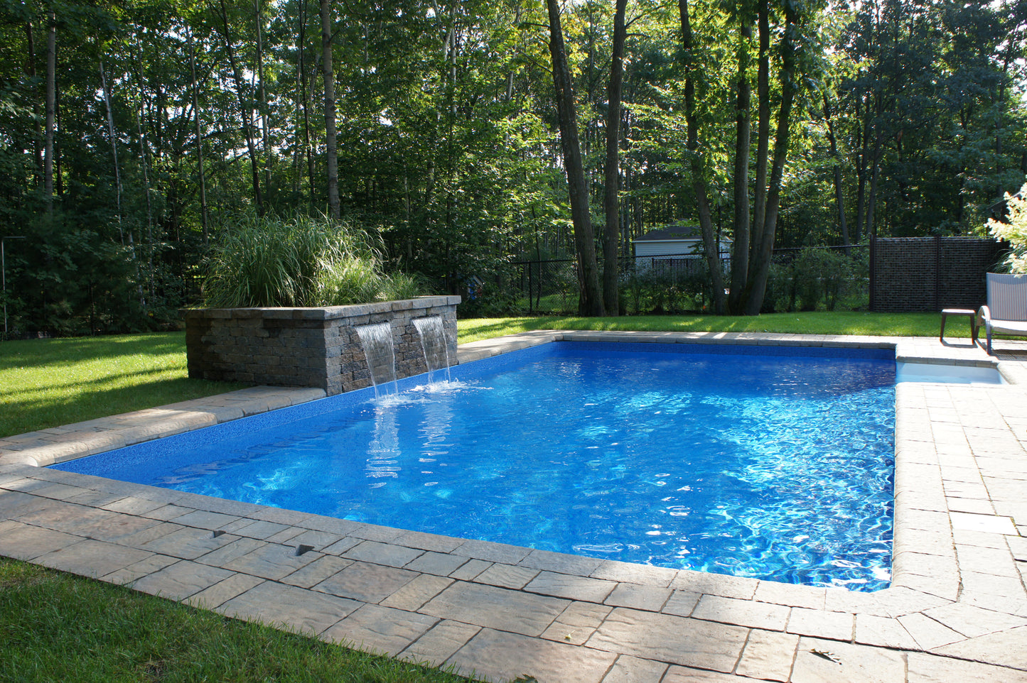 Toile de piscine creusée Blue Pebble