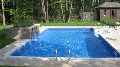 Toile de piscine creusée Blue Pebble