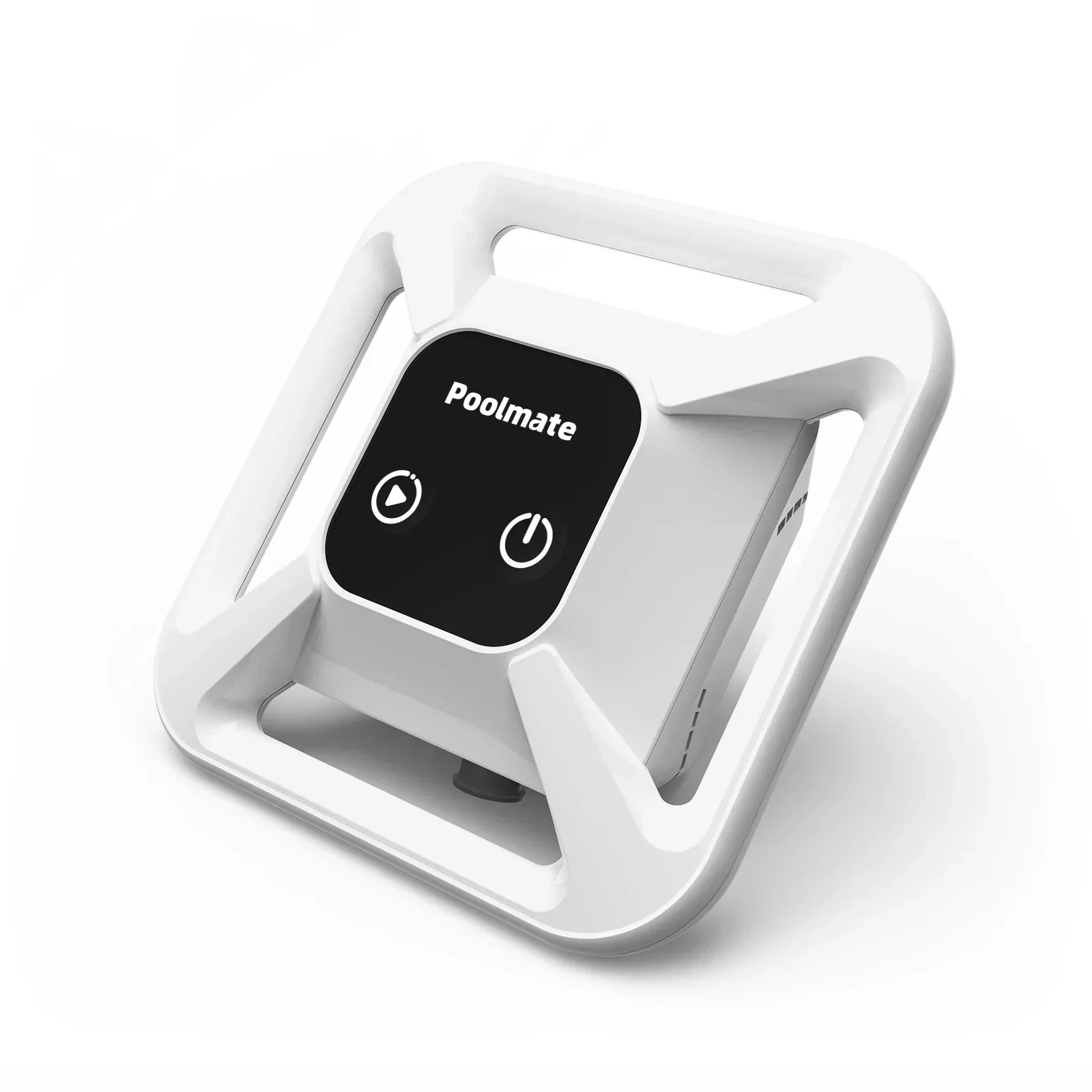 Batterie blanche pour piscine avec écran et boutons, accessoire d'entretien piscine