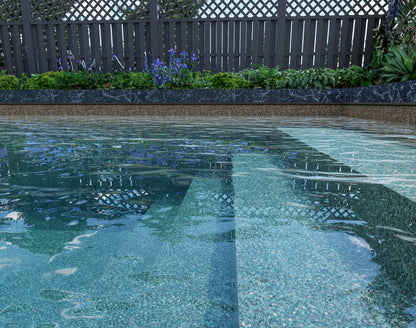 Toile de piscine creusée Costa verde