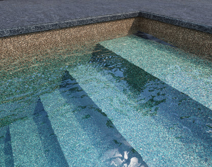 Toile de piscine creusée Costa verde