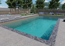 Toile de piscine creusée Costa verde