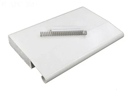 Capuchon d'écumoire de piscine blanc avec ressort de montage, accessoire de réparation