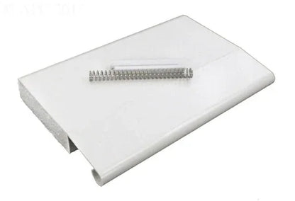 Capuchon d'écumoire de piscine blanc avec ressort de montage, accessoire de réparation