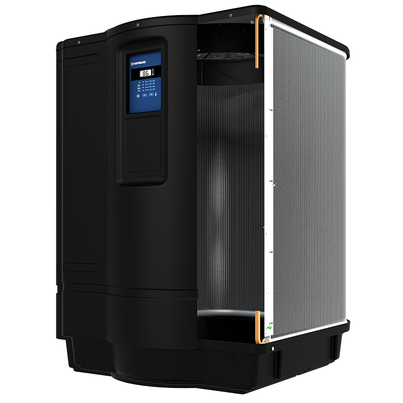 Thermopompe piscine Hayward HeatPro 110 000 BTU à microcanaux, chauffage seul - W3HP21105T