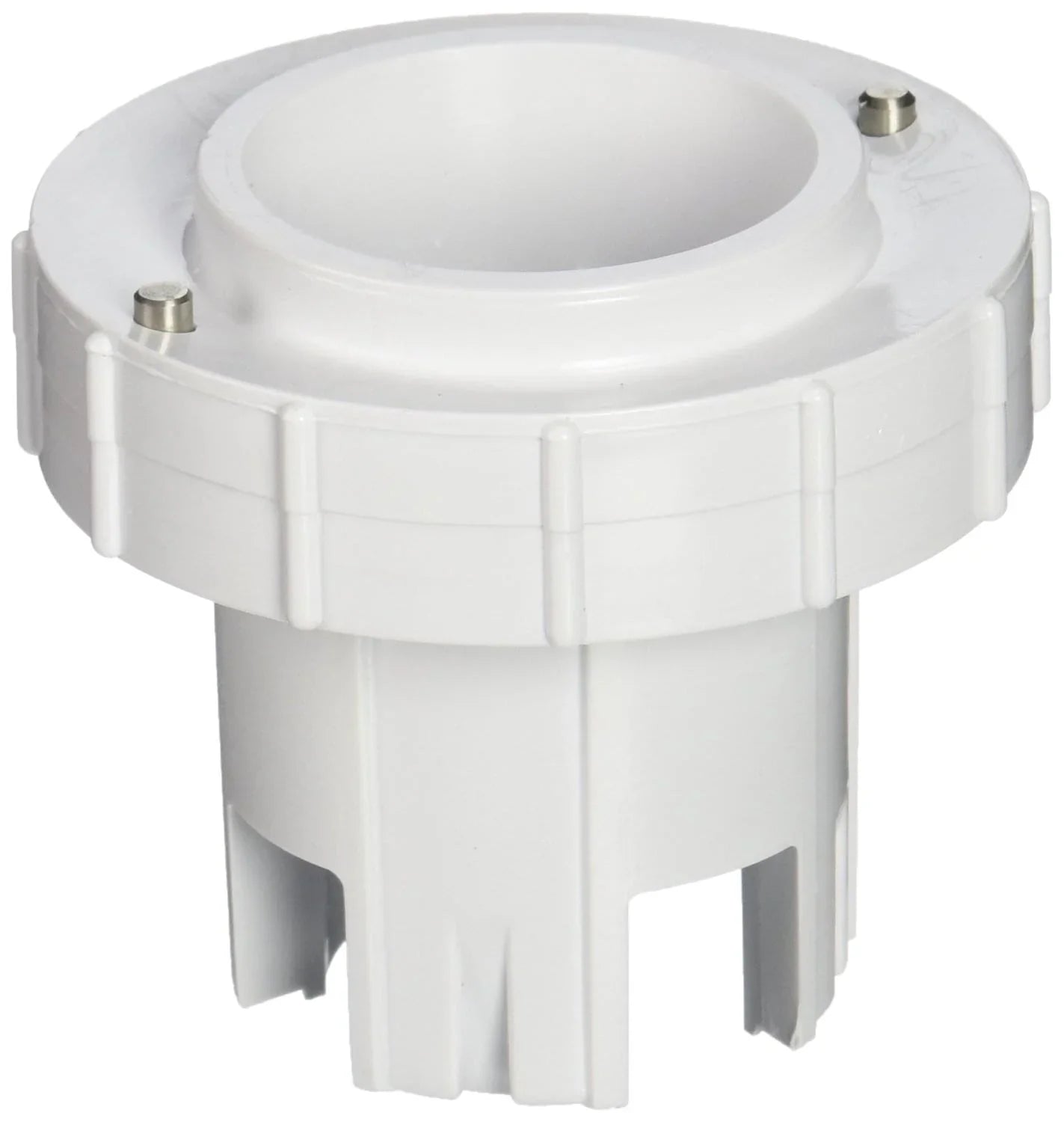 Buse de refoulement piscine en PVC blanc, accessoire pour entretien de piscines
