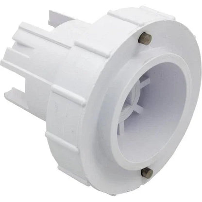 Pièce de plomberie piscine blanche, embout de raccordement pour système de filtration