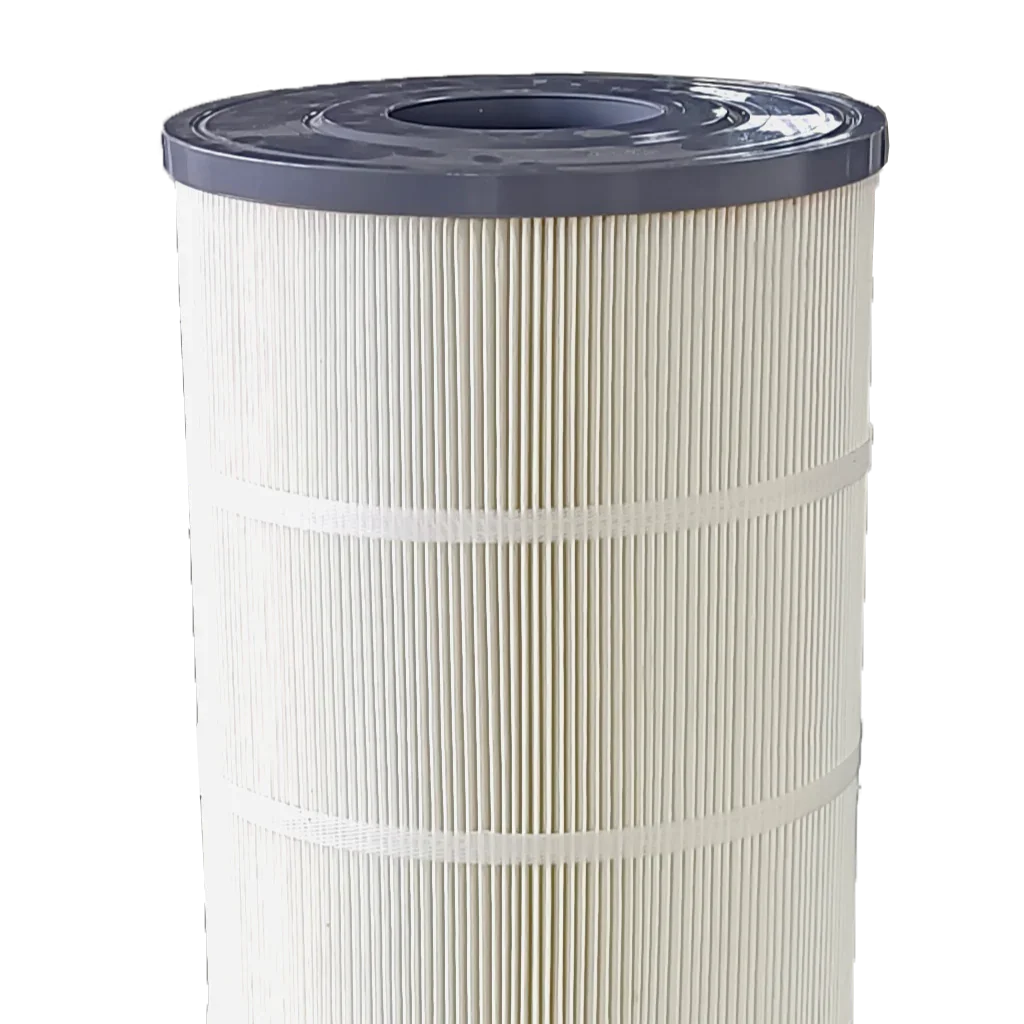 Cartouche de filtre plissée pour piscine, accessoire de filtration d'eau