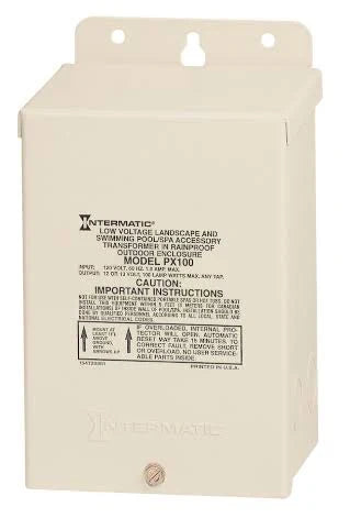 Intermatic PX100 Transformer – 12V 100W for Pool and Spa Lights