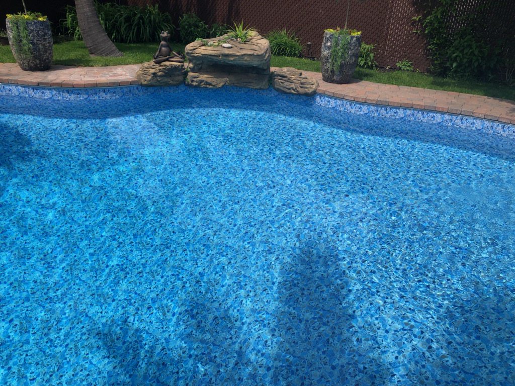 Toile de piscine creusé Pearl, Aquashimmer