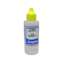 Flacon de réactif DPD R-0003 pour analyse de l'eau de piscine, bouchon jaune