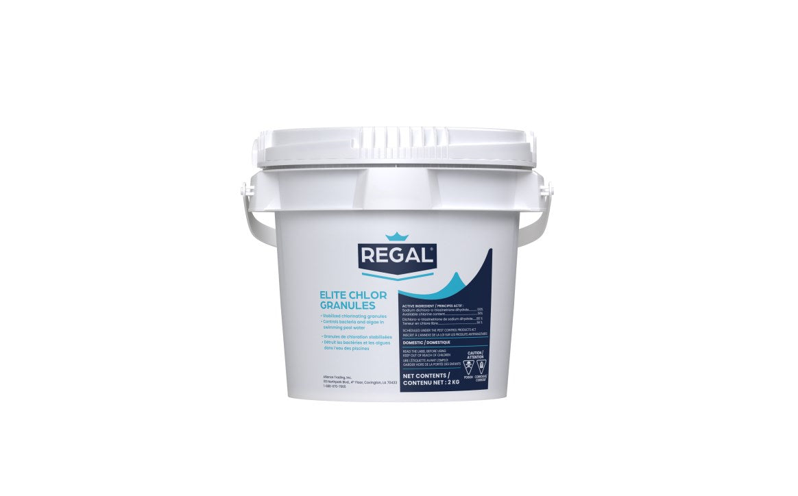Regal Elite Chlor Granules, chlore granulé stabilisé 56 % pour piscine