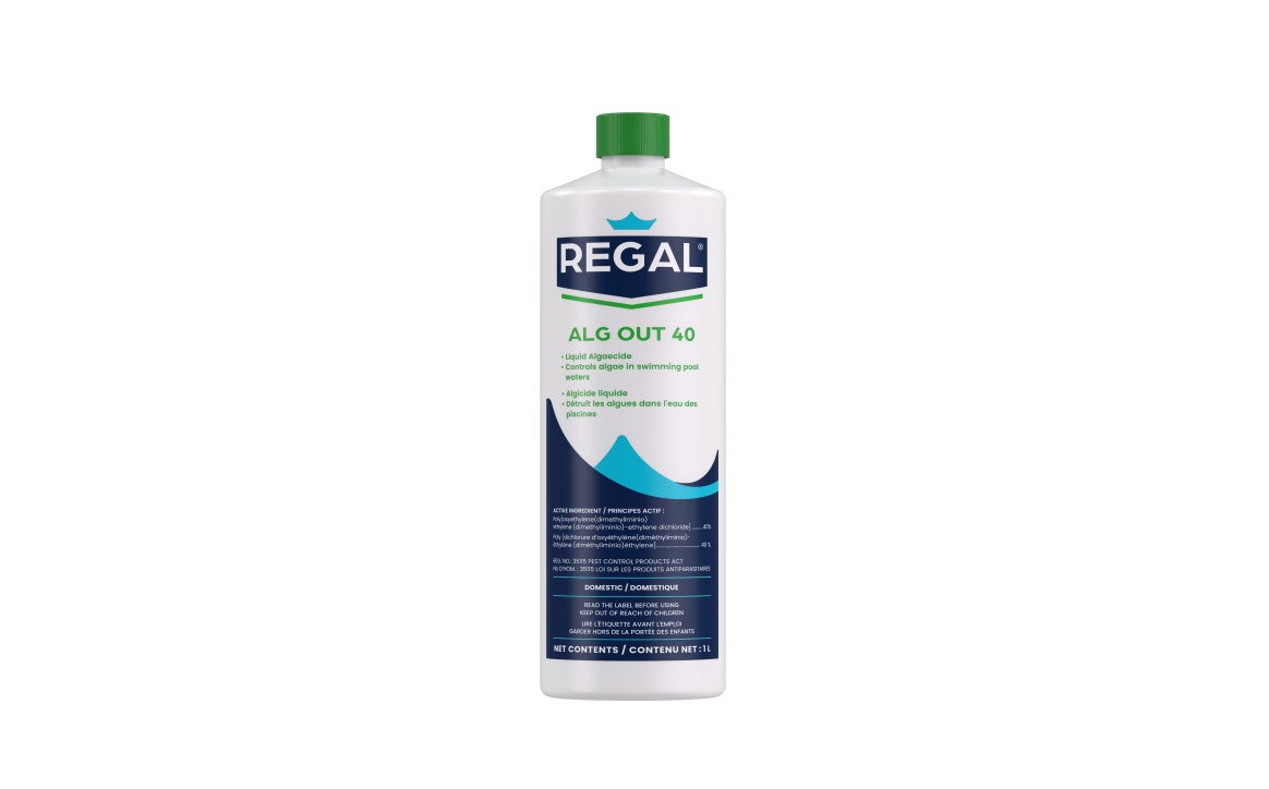 Regal Alg Out 40, algicide 40 % non moussant pour piscine
