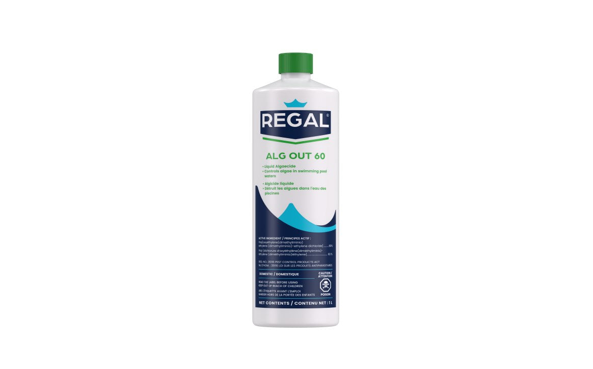 Regal Alg Out 60, algicide concentré 60 % non moussant pour piscine