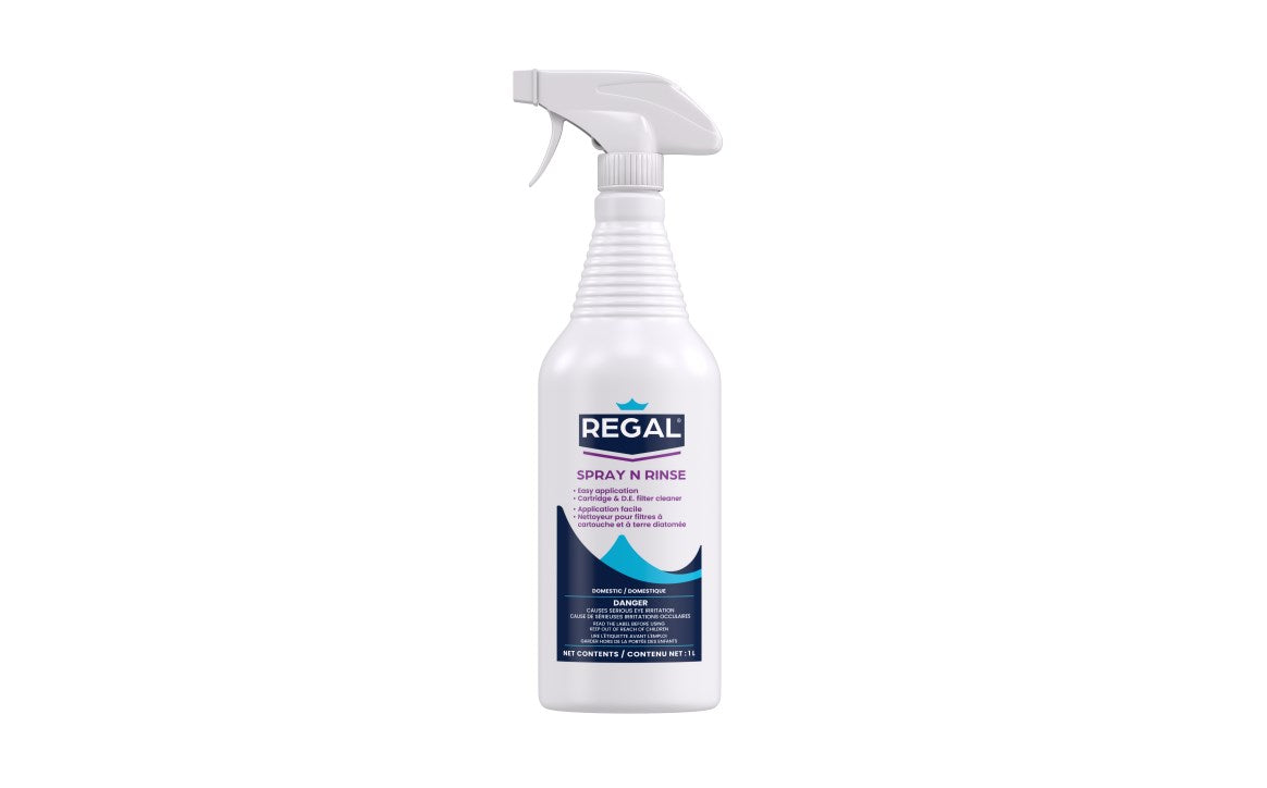 Regal Spray N Rinse 1 L, nettoyant vaporisateur pour filtre à cartouche