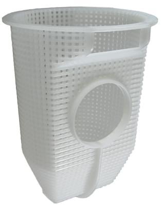 Panier de skimmer blanc pour piscine, grille fine, accessoire entretien de piscine