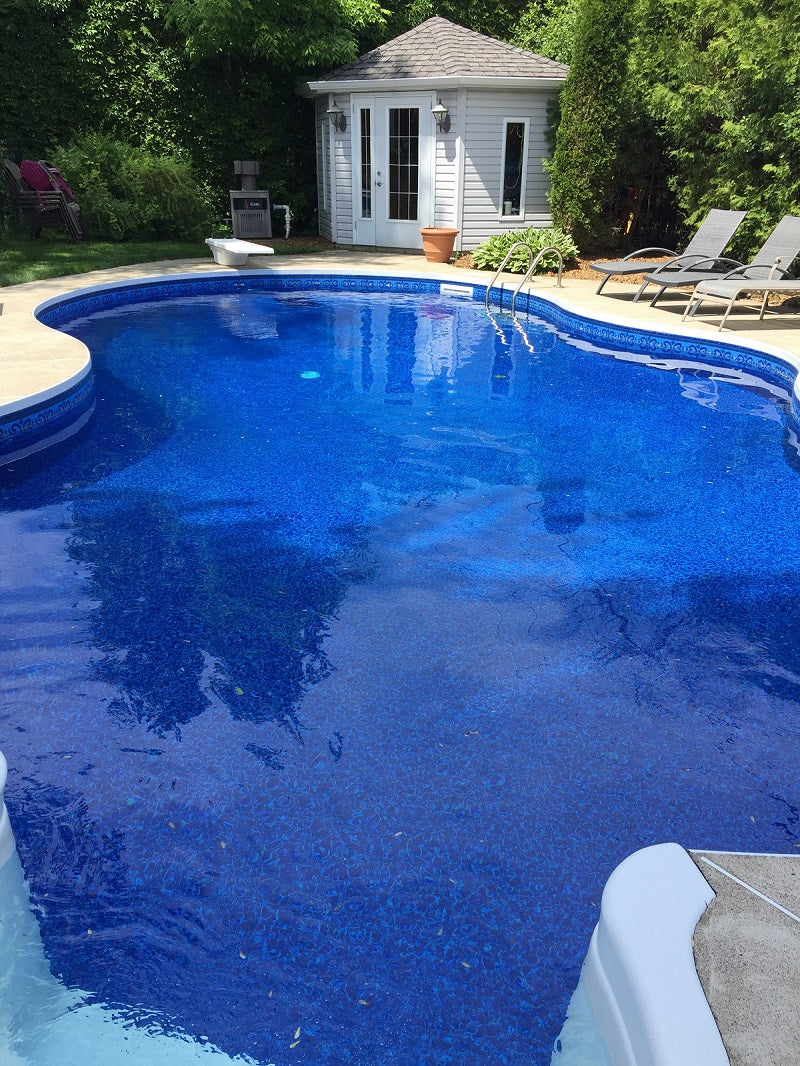 Toile de piscine creusée Stanford electric blue