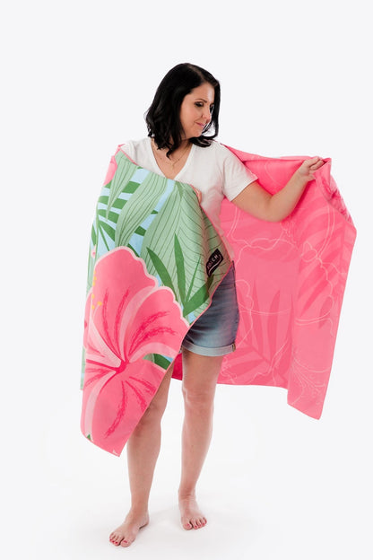 Flowers of the Islands Beach Towel | XL