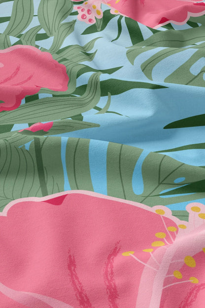 Flowers of the Islands Beach Towel | XL