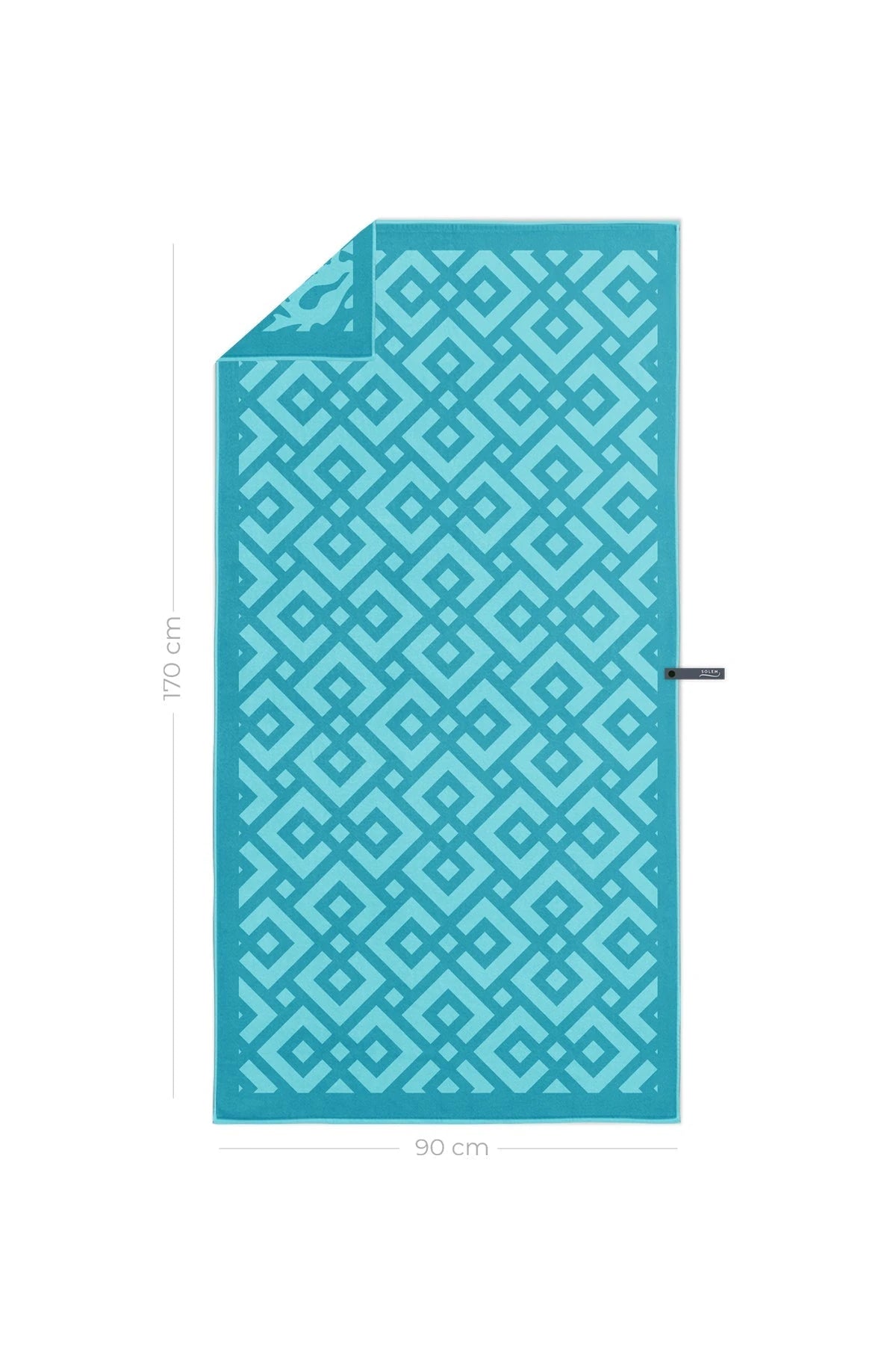 Serviette de plage Solem  Jardin de Corail  XL