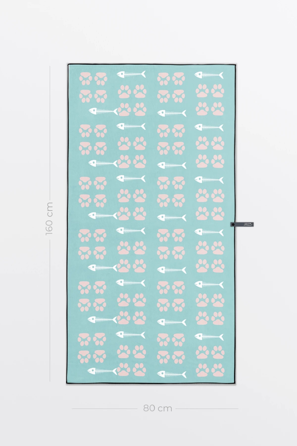 The Happy Cat Beach Towel