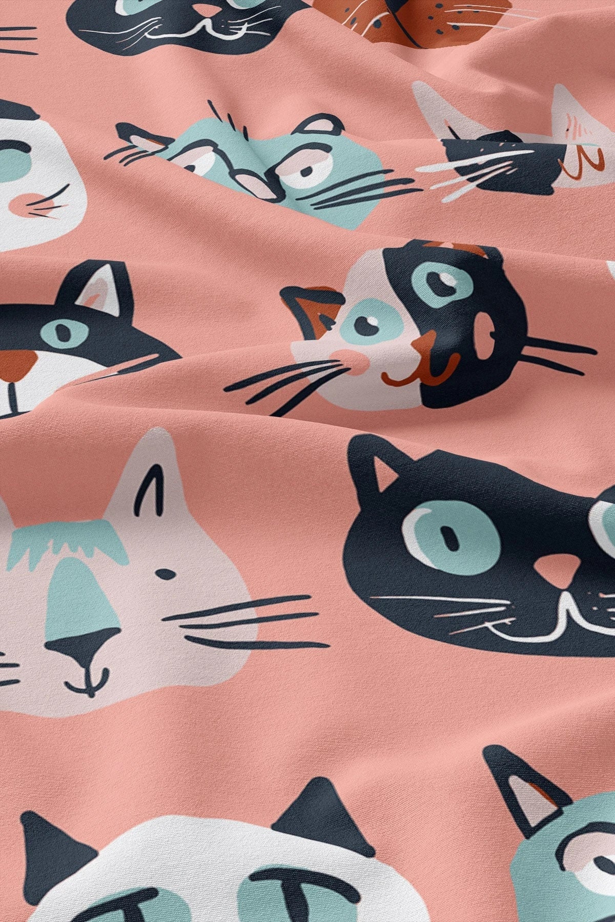 The Happy Cat Beach Towel