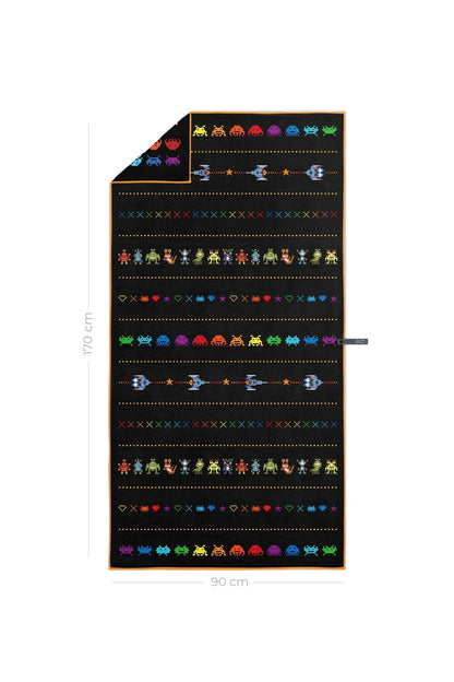 Pixel Galaxy Beach Towel | XL