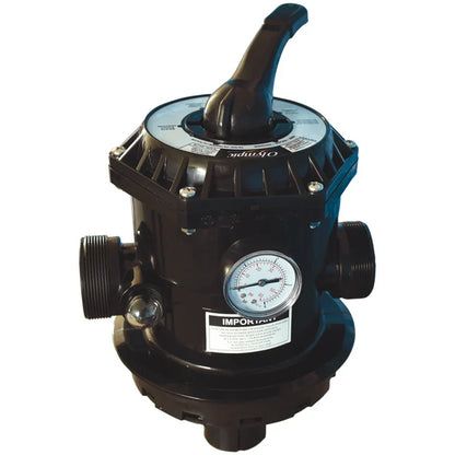 OLYMPIC VALVE 6 POSITIONS MULTI-PORT 2'' - 6WTV02-NA-BU - Piscines Geyser