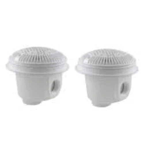 HAYWARD ENSEMBLE DE DRAIN FOND  1,5 po (BLANC) PTQ 2 -  WG1048AVPAK2 - Piscines Geyser