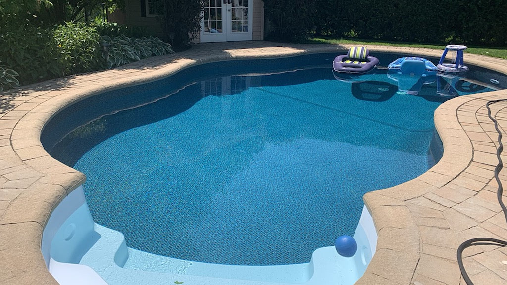 Toile de piscine creusé Zirconia