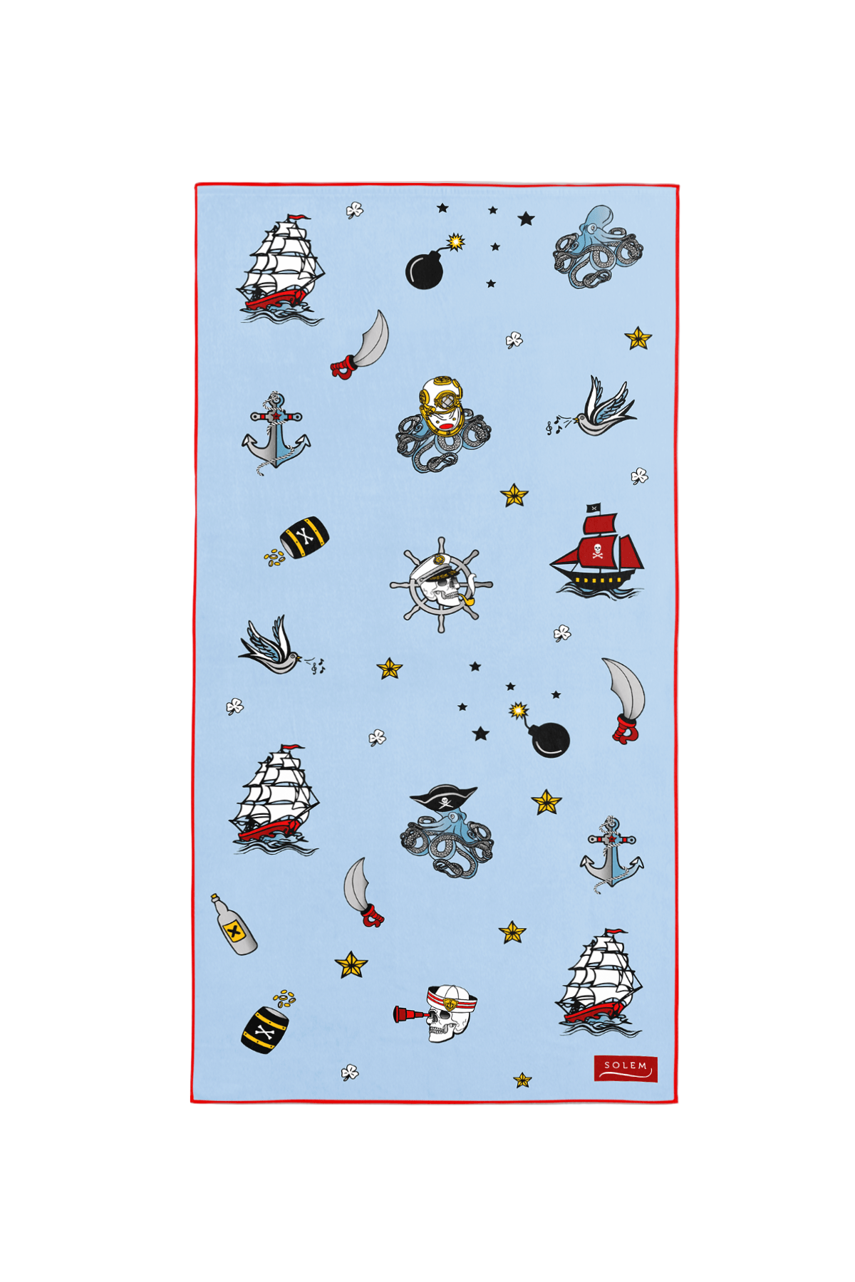 Hissez Ho Beach Towel