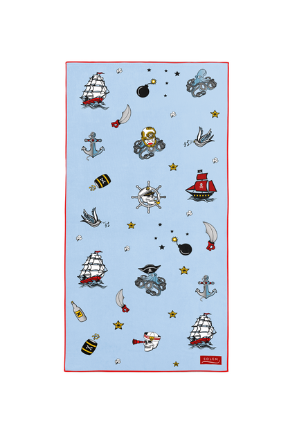 Hissez Ho Beach Towel