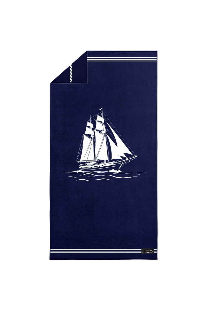 Serviette de plage Solem Rivage Royal | XL