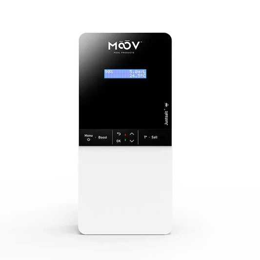 Électrolyseur de sel pour piscine avec écran LED et commandes, appareil d'entretien piscine